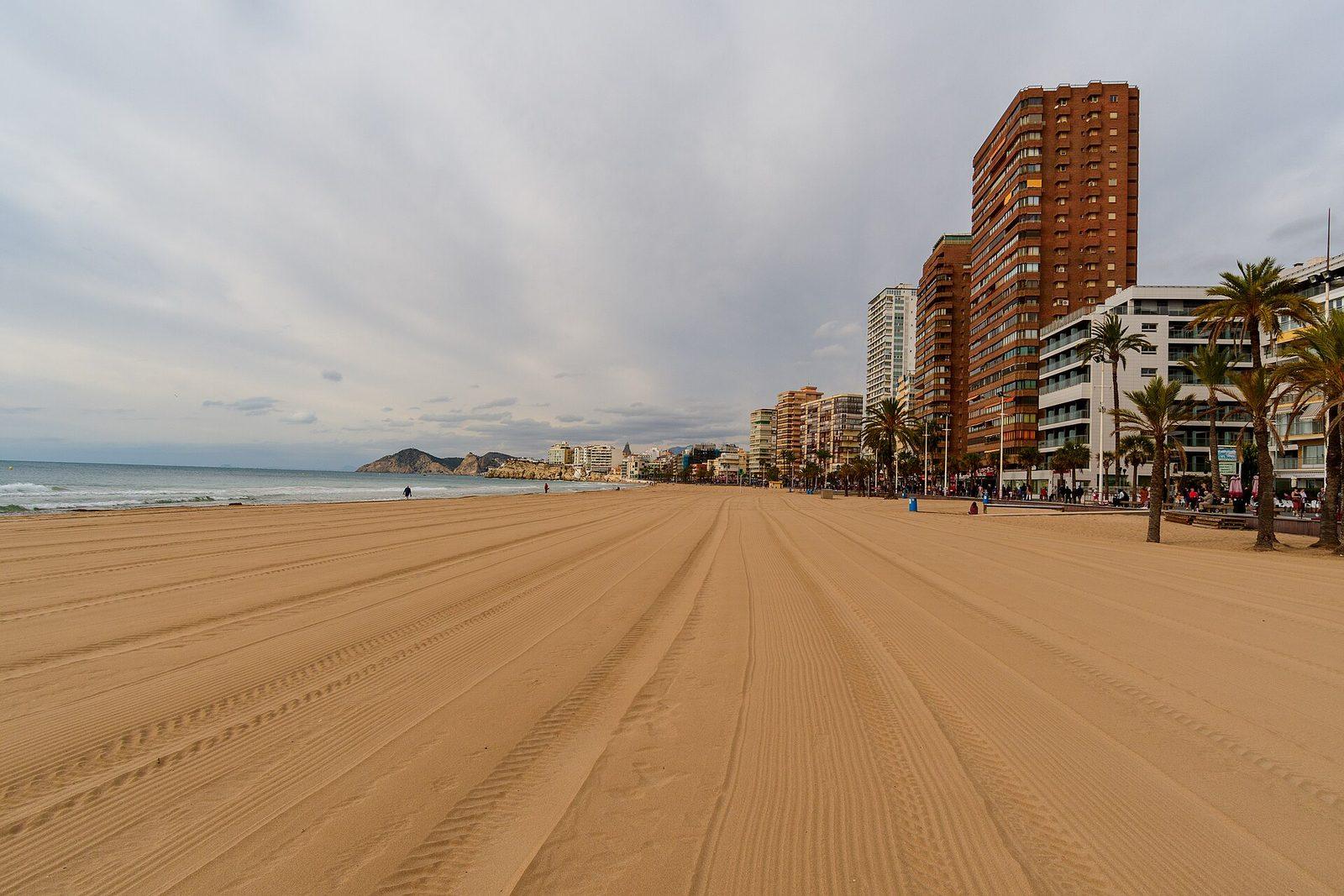 Benidorm på vintern