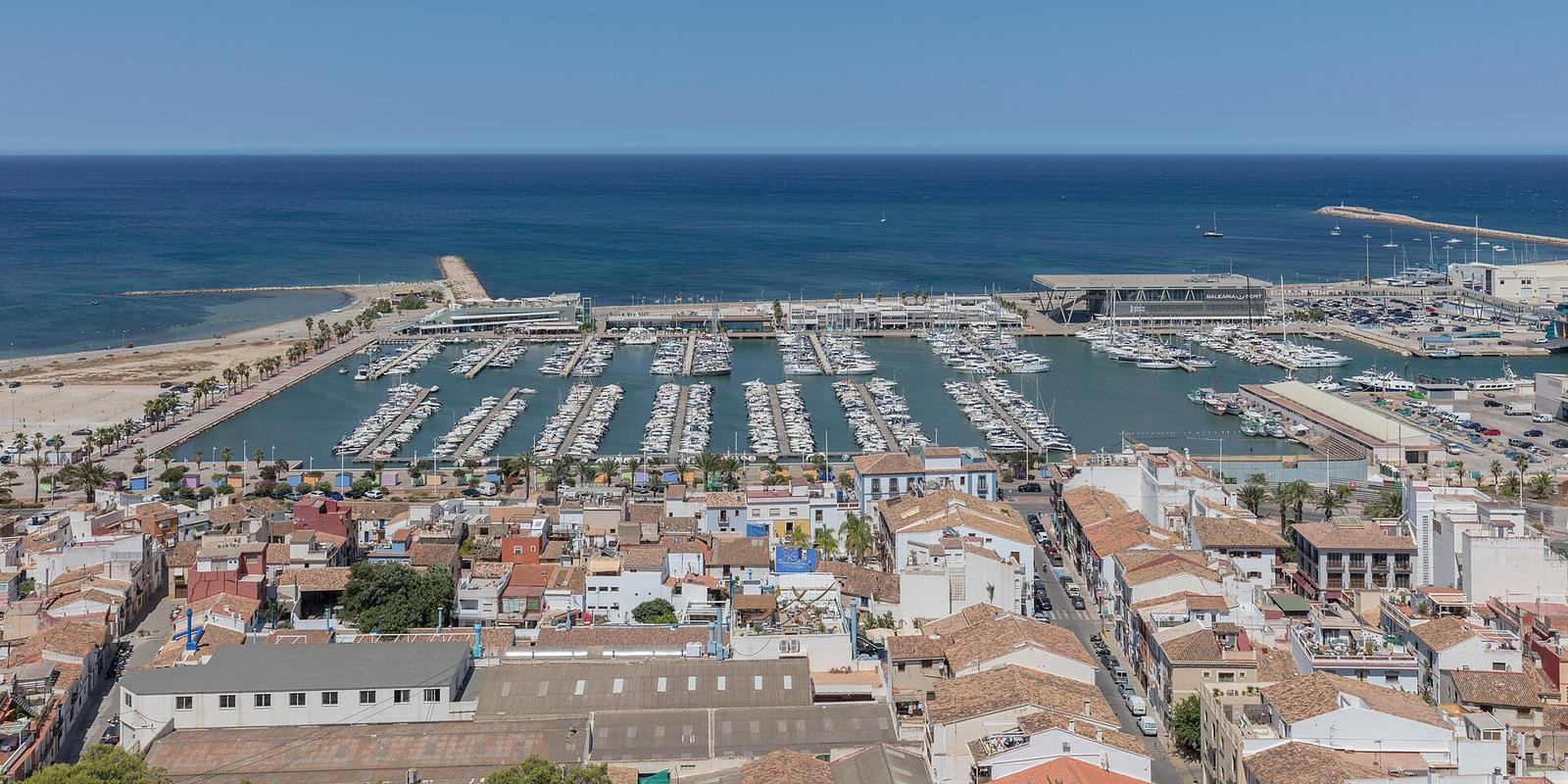 Ibiza och Balearerna från Dénia