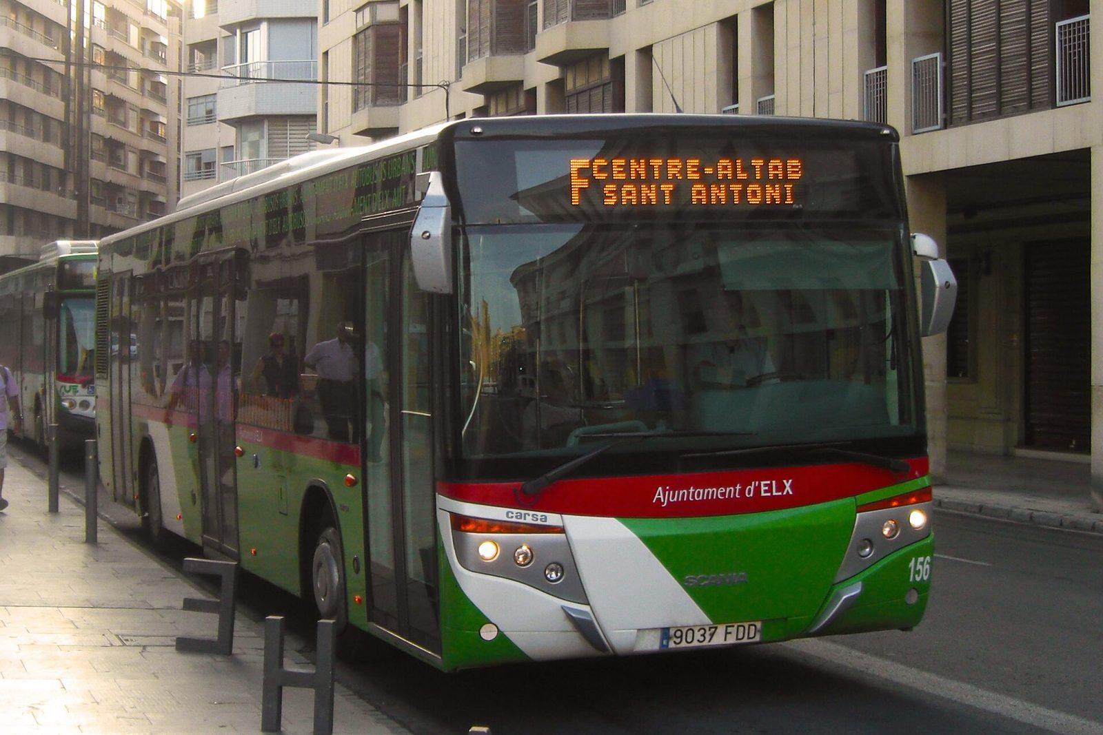 Bussar på Costa Blanca